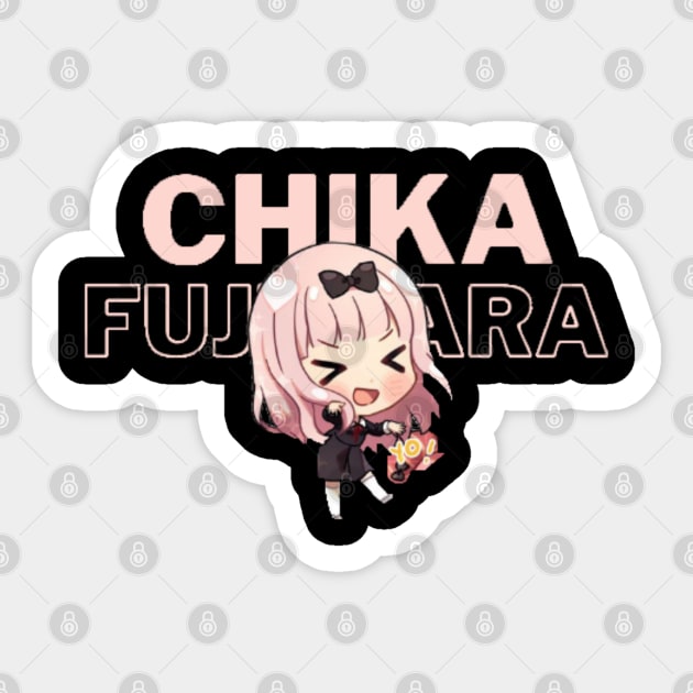 Chika chibi Sticker by Laris Manis Art